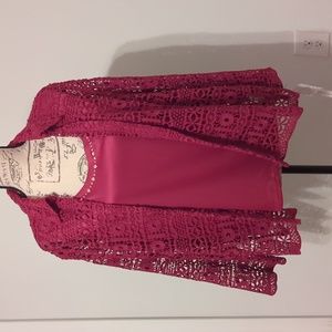 NWT Petite purple shirt
